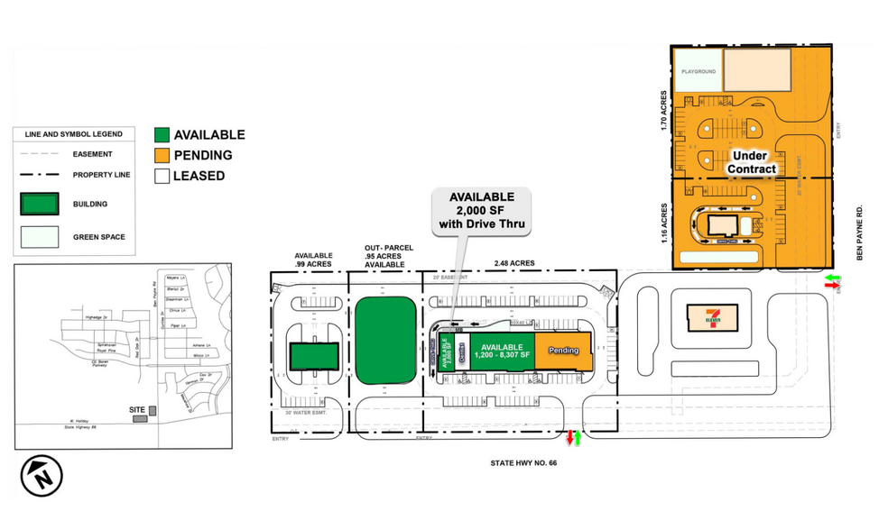 NWQ OF HWY 66 & BEN PAYNE ROAD, Fate, TX for lease - Building Photo - Image 3 of 6