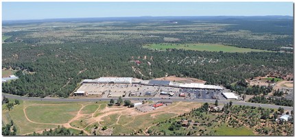 4411-4421 S White Mountain Rd, Show Low, AZ - aerial  map view