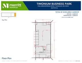 1940-1946 Greenspring Dr, Timonium, MD for lease Floor Plan- Image 1 of 1