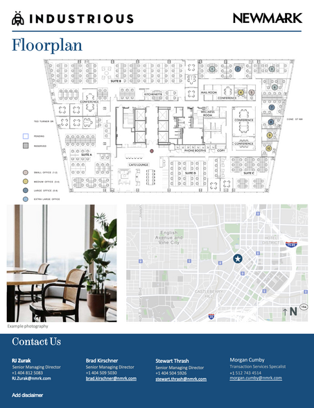 101 Marietta St NW, Atlanta, GA for lease - Floor Plan - Image 3 of 16