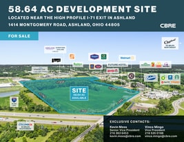 58.64 AC Development Site - Land