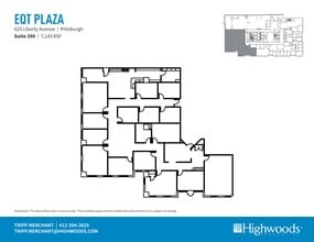625 Liberty Ave, Pittsburgh, PA for lease Site Plan- Image 1 of 1