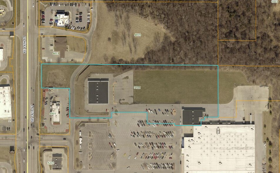 5100 SE 14th St, Des Moines, IA for lease - Plat Map - Image 2 of 2