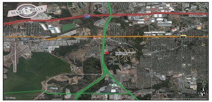 712 S Walton Walker Blvd, Dallas, TX - AERIAL  map view - Image1