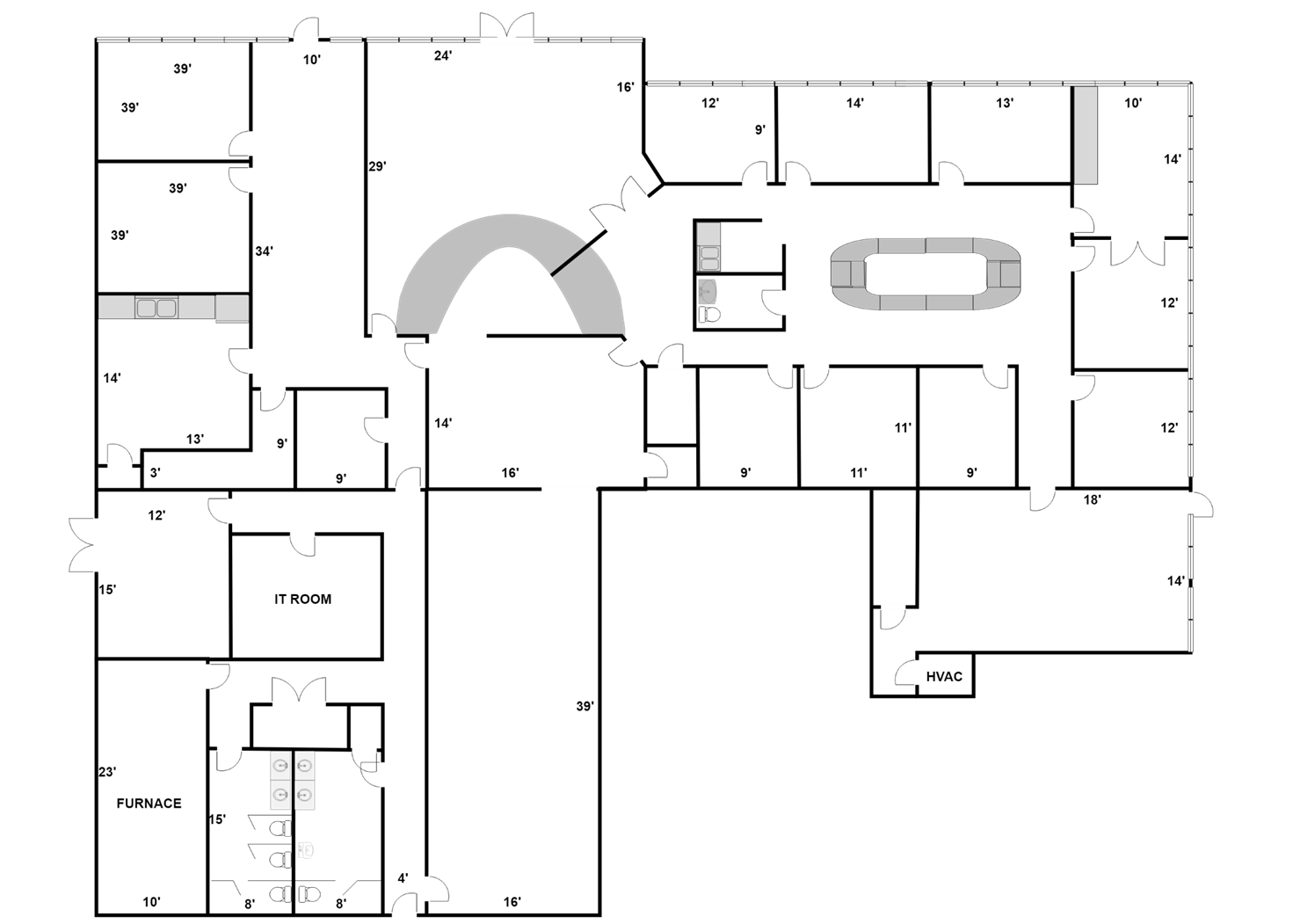 614 S Edmonds Ln, Lewisville, TX for lease Floor Plan- Image 1 of 4