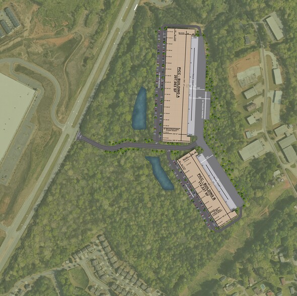 1731 Peachtree Industrial Blvd, Buford, GA for lease - Site Plan - Image 3 of 4