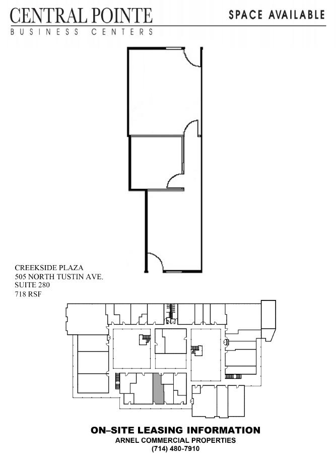 505 N Tustin Ave, Santa Ana, CA for lease Floor Plan- Image 1 of 1