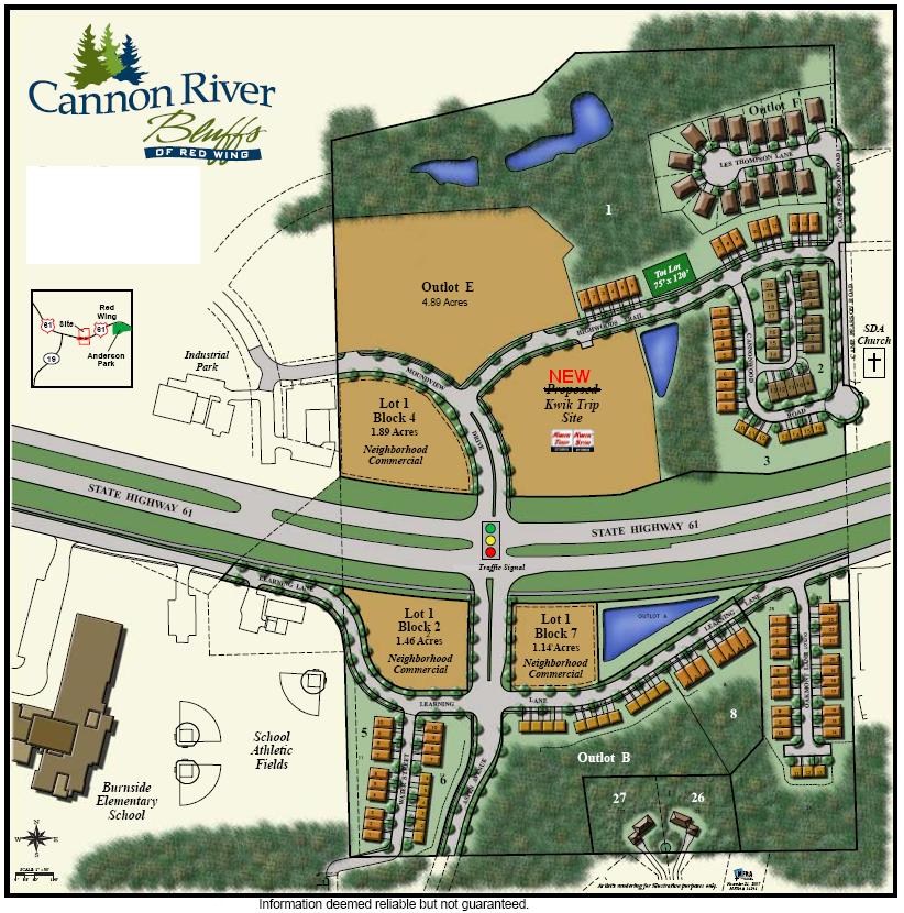 Hwy 61 & Aspen Ave, Red Wing, MN 55066 Lot 1 Block 4