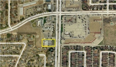 3039 Old Denton Rd, Carrollton, TX - AERIAL  map view