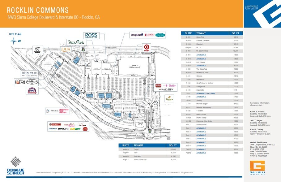 Sierra College Blvd I 80 Hwy Rocklin Ca 95677 Rocklin Commons Loopnet Com