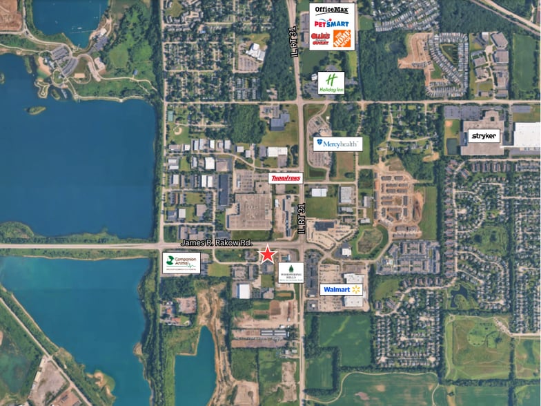 Mitchell Court and Rakow Rd, Crystal Lake, IL for sale - Building Photo - Image 2 of 2