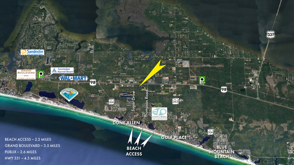 ±3.59 Acres US Highway 98, Santa Rosa Beach, FL 32459 | LoopNet