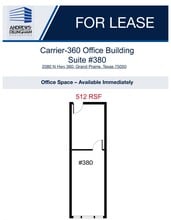 2080 N State Highway 360, Grand Prairie, TX for lease Floor Plan- Image 1 of 1