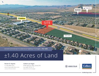 More details for 176-19-101-014 Blue Diamond Rd, Las Vegas, NV - Land for Sale