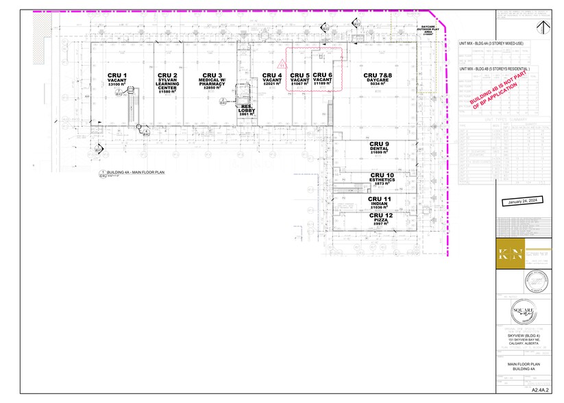 151-181 Skyview Bay NE, Calgary, AB for lease - Site Plan - Image 1 of 1