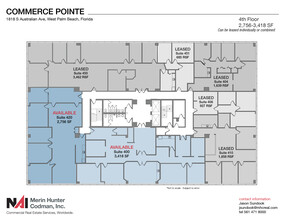 1818 S Australian Ave, West Palm Beach, FL for lease Floor Plan- Image 1 of 8