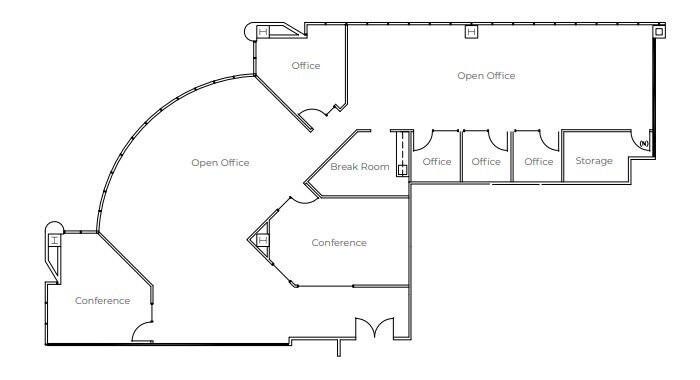 100 Century Center Ct, San Jose, CA for lease Floor Plan- Image 1 of 1