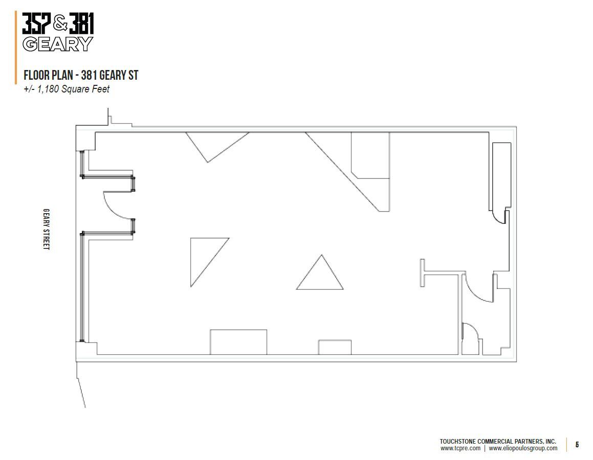 351 Geary St, San Francisco, CA for lease Floor Plan- Image 1 of 1