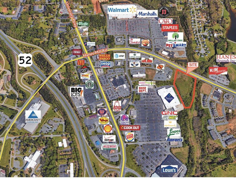 375 Hanes Mill Rd, Winston-Salem, NC for sale - Building Photo - Image 1 of 1