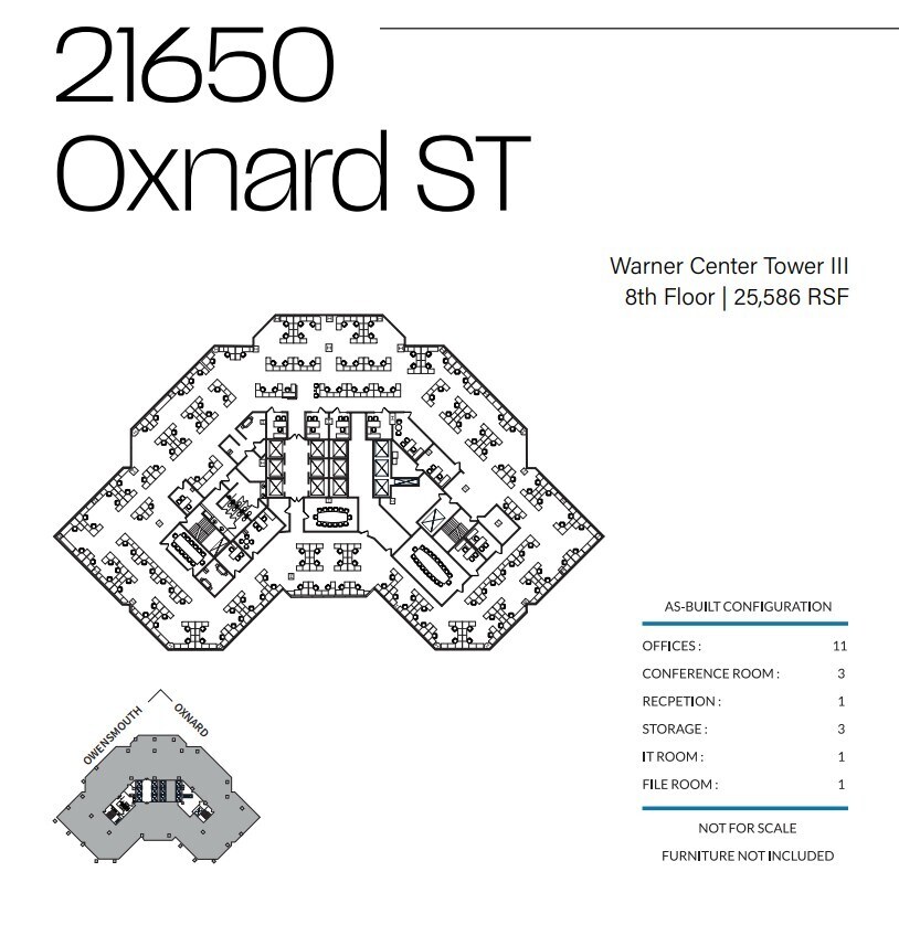 21600 Oxnard St, Woodland Hills, CA for lease Floor Plan- Image 1 of 1