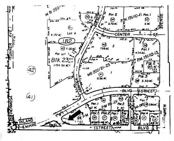 3200 Inland Empire Blvd, Ontario, CA for sale Plat Map- Image 1 of 1