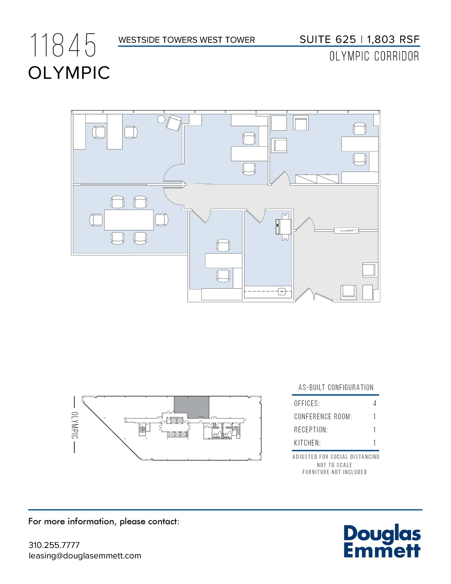 11845 W Olympic Blvd, Los Angeles, CA for lease Floor Plan- Image 1 of 1