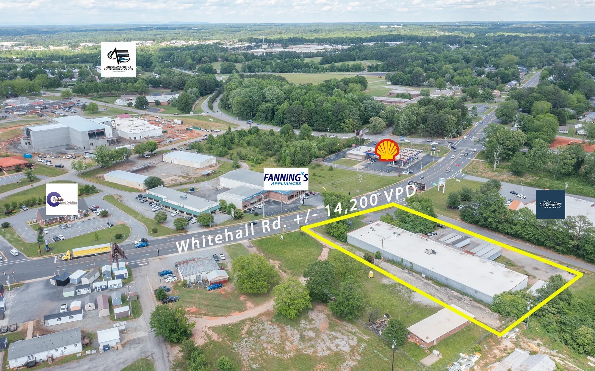 819 Whitehall Rd, Anderson, SC for lease Building Photo- Image 1 of 2