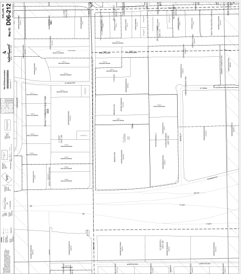 2474 Manana Dr, Dallas, TX for sale - Plat Map - Image 1 of 1