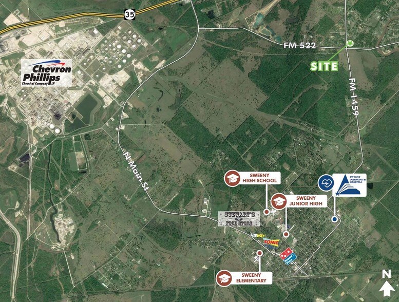 Fm 522, Sweeny, TX 77480