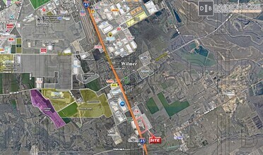 6800 S Interstate Highway 45, Wilmer, TX - AERIAL map view