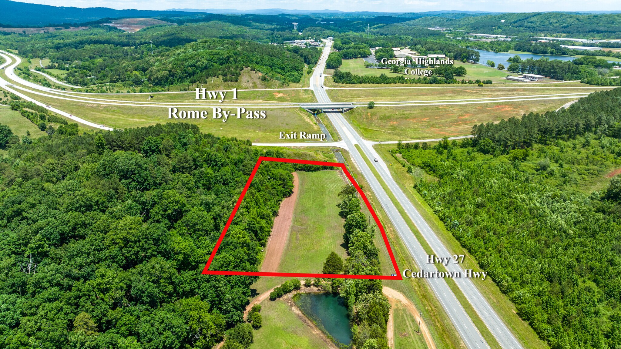 3644 Cedartown Hwy SW, Lindale, GA for sale Aerial- Image 1 of 19