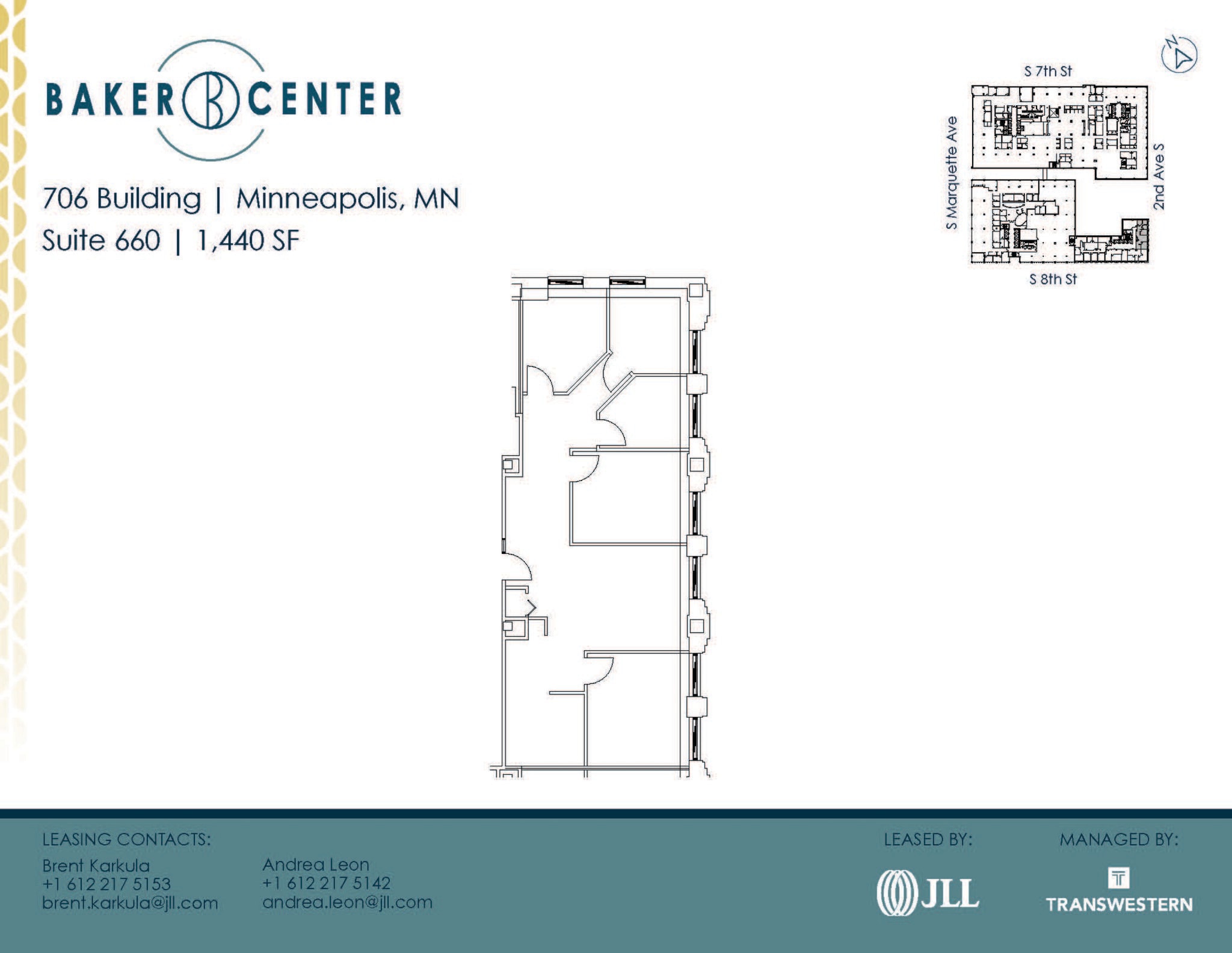 733 Marquette Ave, Minneapolis, MN for lease Floor Plan- Image 1 of 1