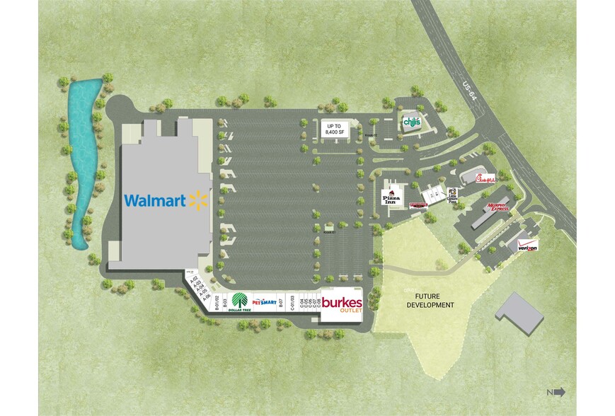 1220 E Dixie Dr, Asheboro, NC for sale - Site Plan - Image 1 of 1