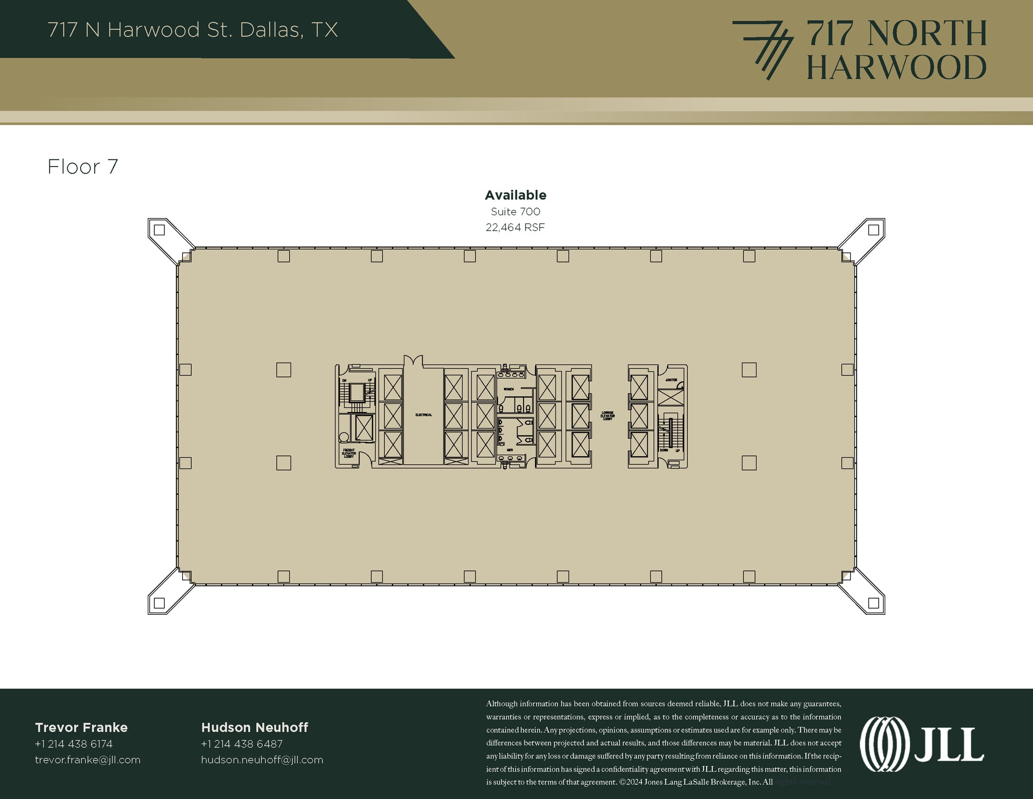 717 N Harwood St, Dallas, TX for lease Floor Plan- Image 1 of 1