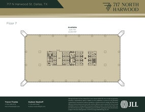 717 N Harwood St, Dallas, TX for lease Floor Plan- Image 1 of 1