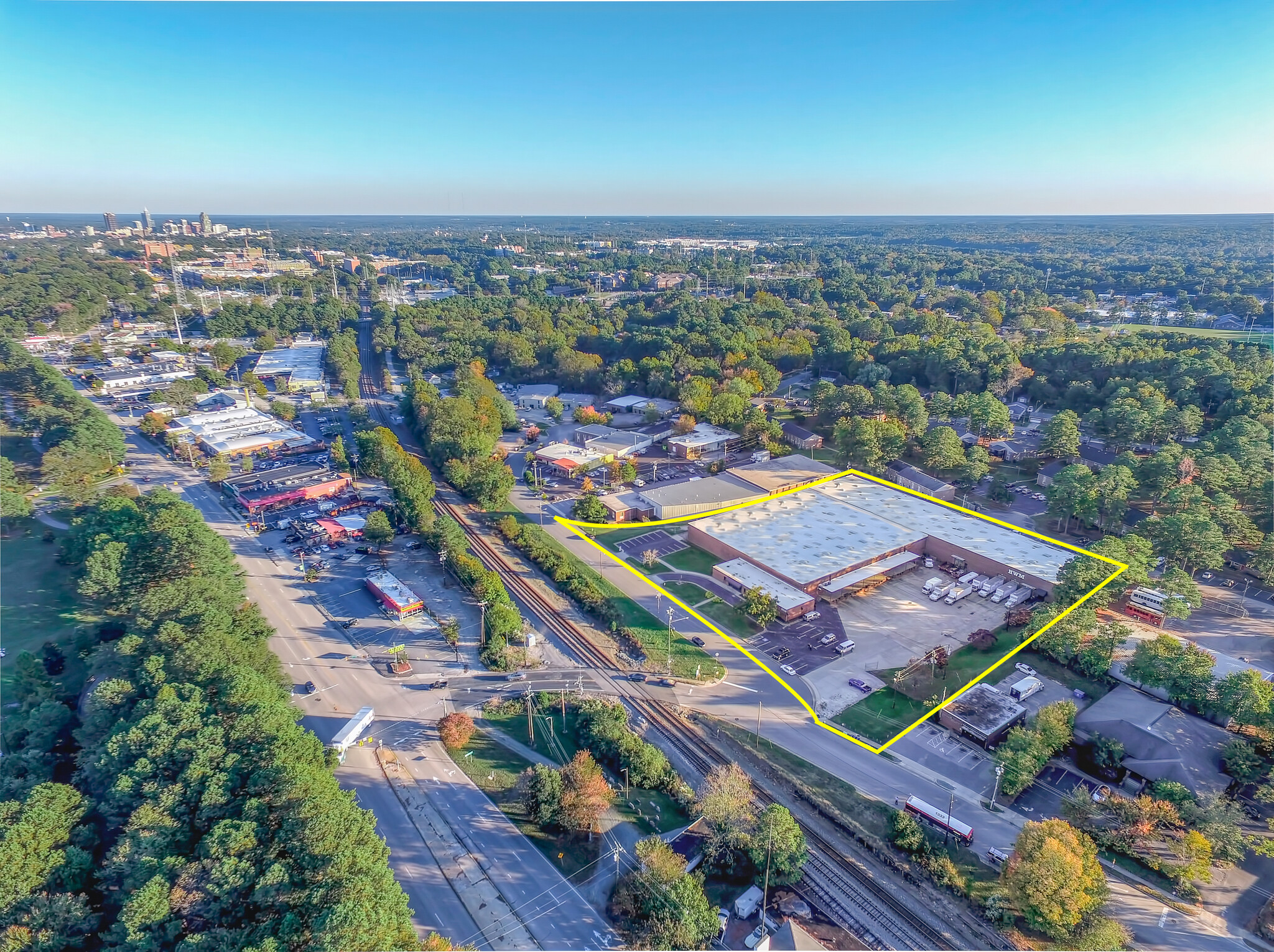 3915 Beryl Rd, Raleigh, NC for lease Aerial- Image 1 of 6