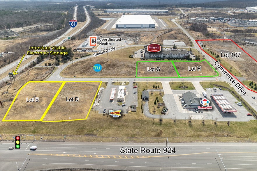 Route 924 & Humboldt Dr, Hazleton, PA for sale - Building Photo - Image 3 of 9