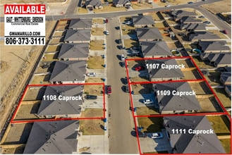 1107 Caprock St, Hereford, TX - Aerial  map view