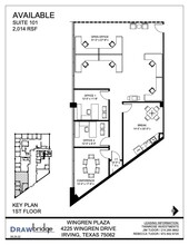 4201 Wingren Dr, Irving, TX for lease Floor Plan- Image 1 of 8