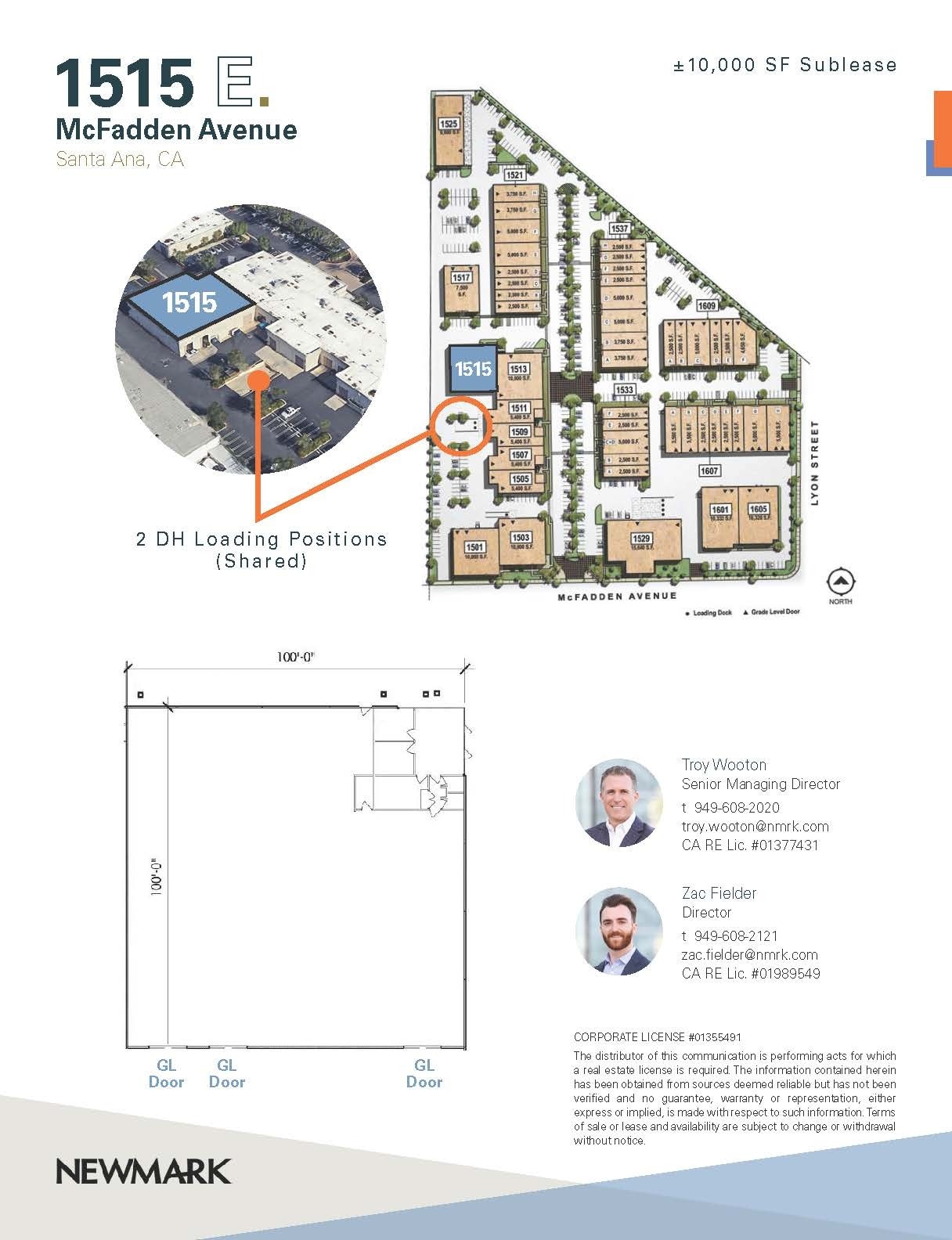 1505-1515 E McFadden Ave, Santa Ana, CA for lease Floor Plan- Image 1 of 1