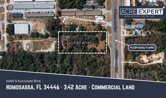3.42 acre Commercial Land | Homosassa, FL - Pub
