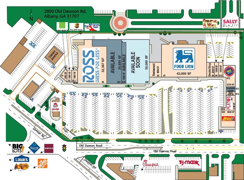 2800 Old Dawson Rd, Albany, GA for lease - Building Photo - Image 2 of 11