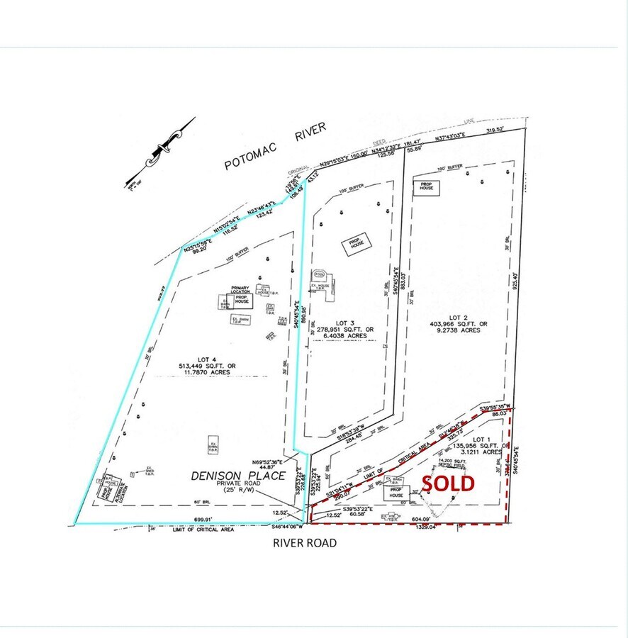 1235 Denison Pl, Marshall Hall, MD 20616 Great WATERFRONT lot with