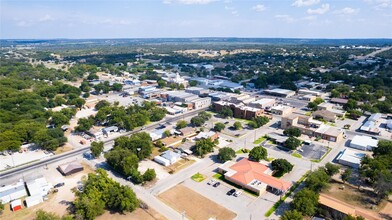 301 E Brown St, San Saba, TX - aerial  map view - Image1