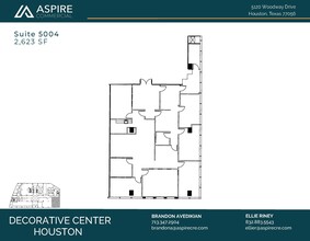 5120 Woodway Dr, Houston, TX for lease Floor Plan- Image 1 of 1