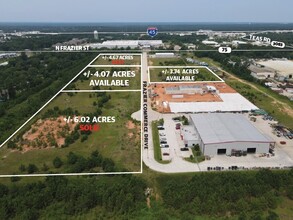 N Frazier St & Frazier Commerce Dr, Conroe, TX for lease Aerial- Image 1 of 1