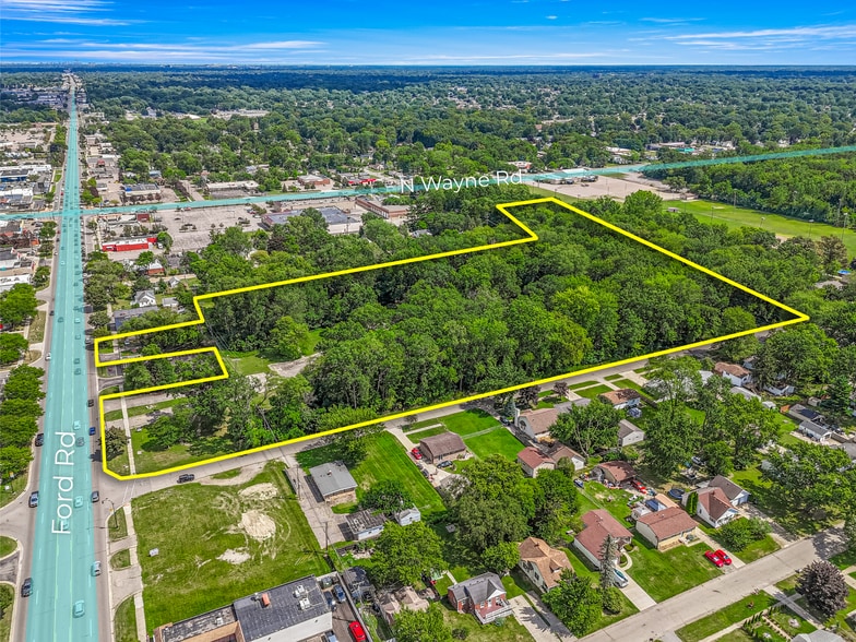 35777 Ford Rd, Westland, MI for sale - Aerial - Image 3 of 4