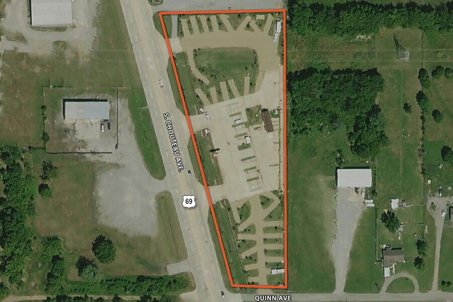 S Chouteau, Chouteau, OK for sale Aerial- Image 1 of 1