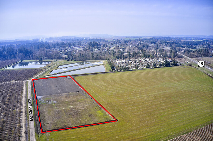 16405 SE Kreder Rd, Dayton, OR for lease - Aerial - Image 1 of 4