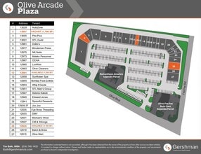 12915-13029 Olive Blvd, Creve Coeur, MO for lease Site Plan- Image 1 of 1